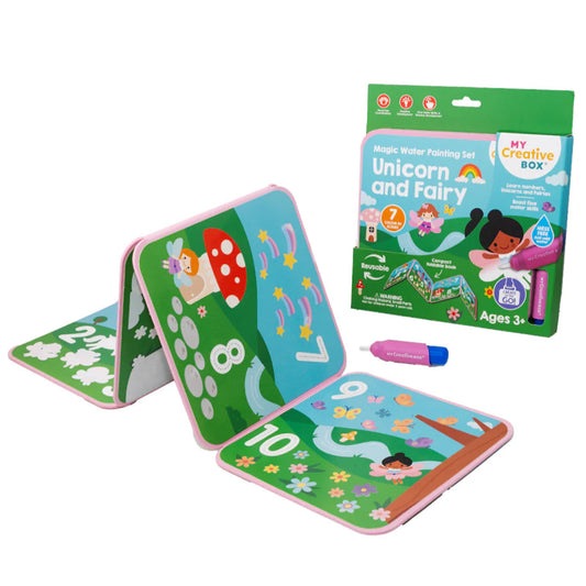 My Creative Box Magic Water Painting Set | Unicorn and Fairy available at Bear & Moo