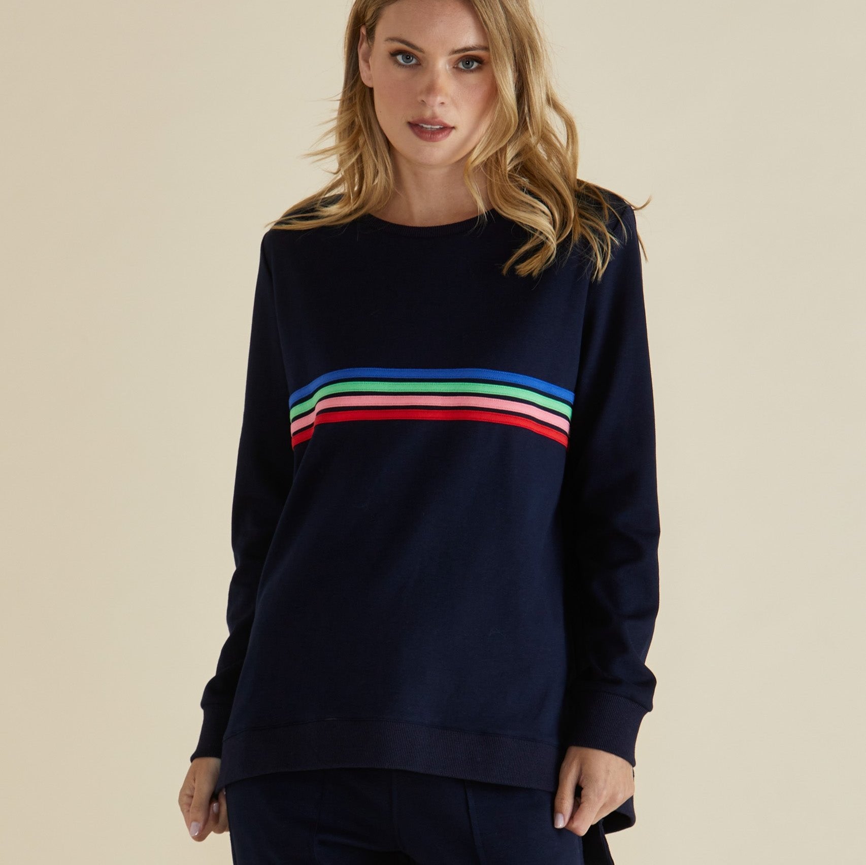 Betty Basics Dune Sweat | Navy available at Bear & Moo