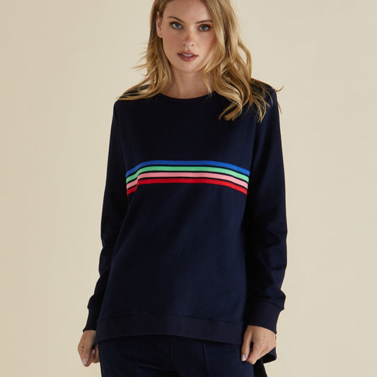 Betty Basics Dune Sweat | Navy available at Bear & Moo