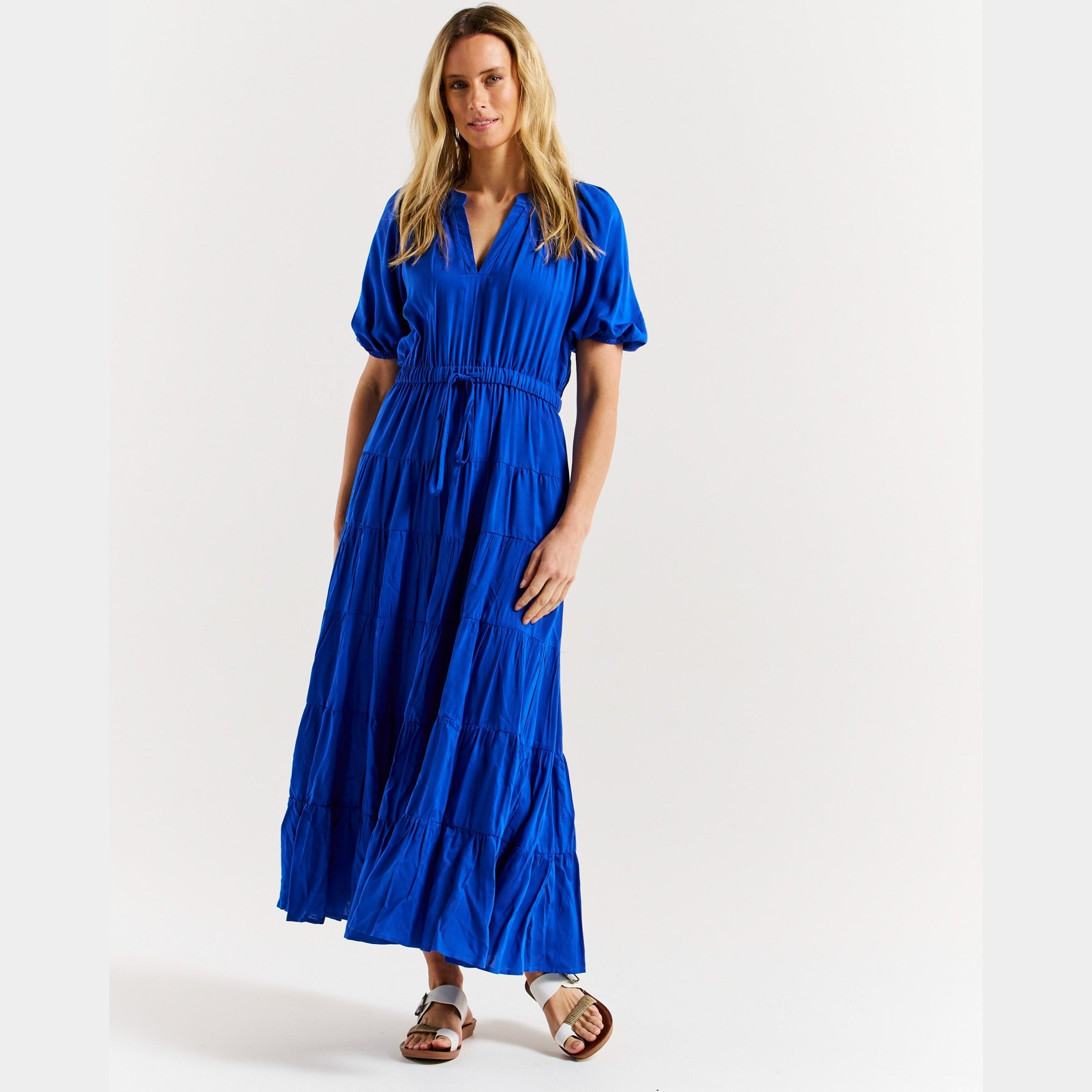 Betty Basics Aleja Dress | Cobalt Blue available at Bear & Moo