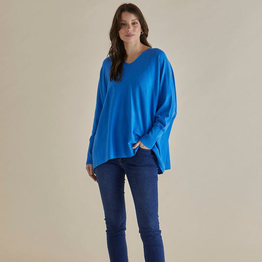 Betty Basics Destiny Jumper | Light Blue available at Bear & Moo