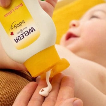 Weleda Calendula Baby Body Lotion available at Bear & Moo | 200ml