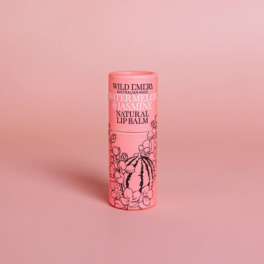 Wild Emery Natural Lip Balm | Watermelon & Jasmine available at Bear & Moo