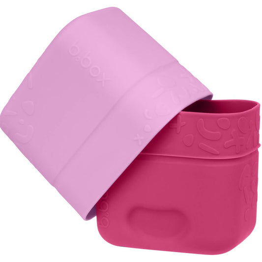 B.box Silicone Snack Cup in Berry available at Bear & Moo