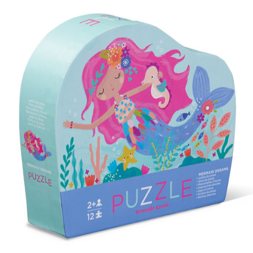 Crocodile Creek's Mermaid Dream 12 Piece Puzzle from Bear & Moo