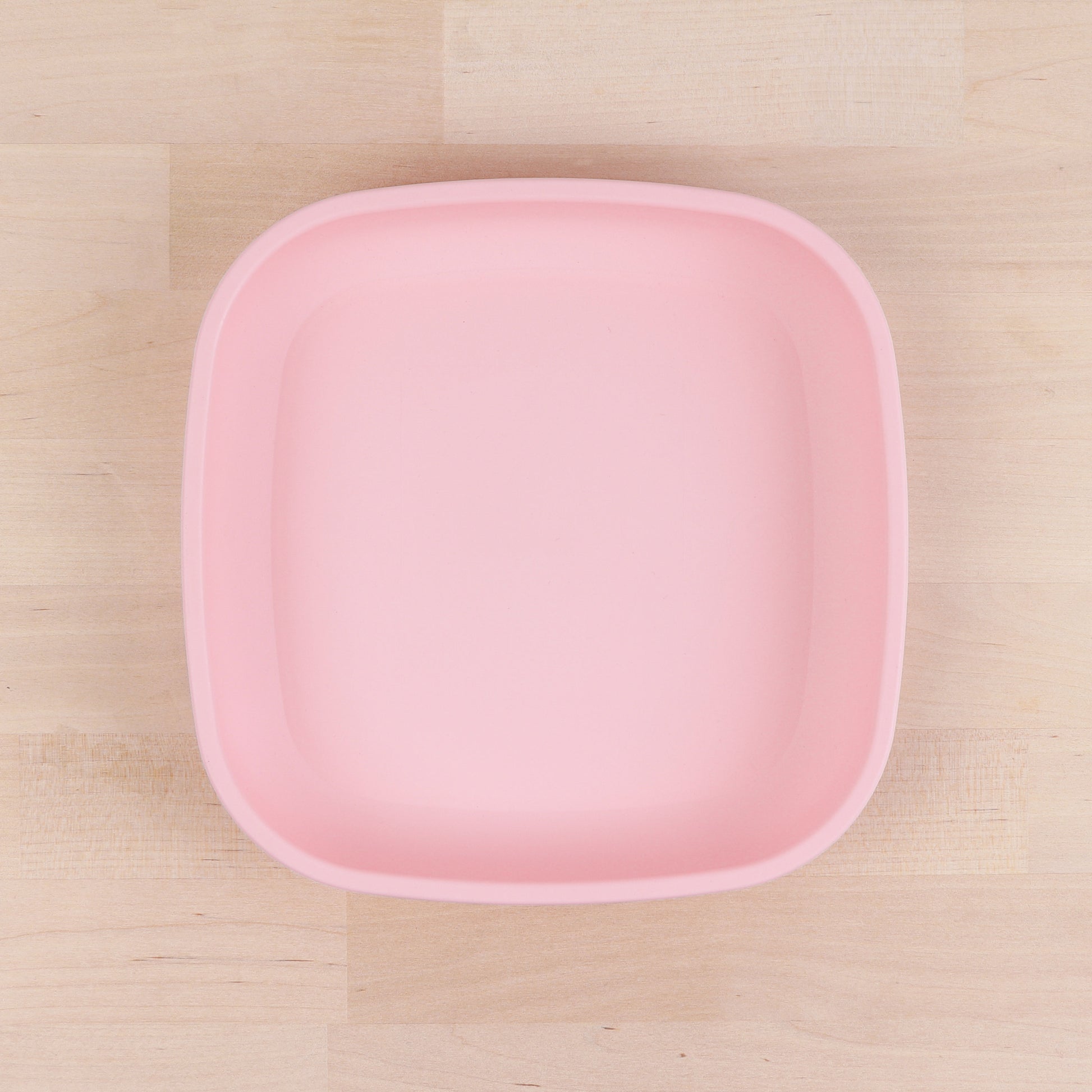 Re-Play Flat Plate Standard Size in Ice Pink from Bear & Moo