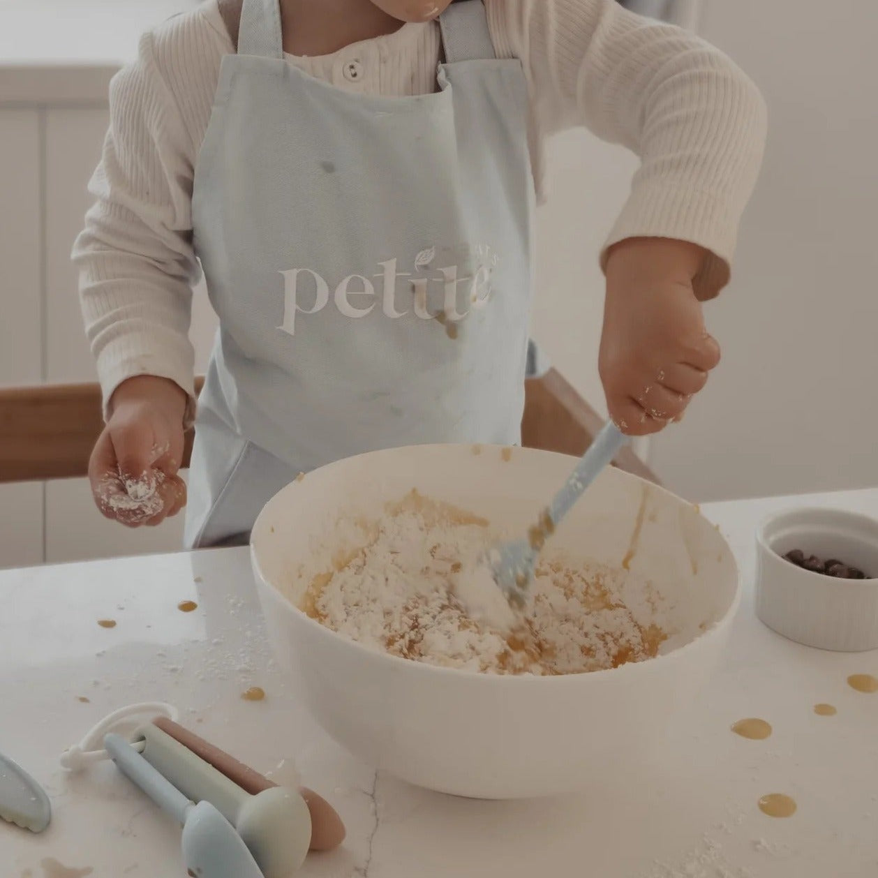 Petite Eats Mini Masters Kitchenware Set | Sky Blue available at Bear & Moo