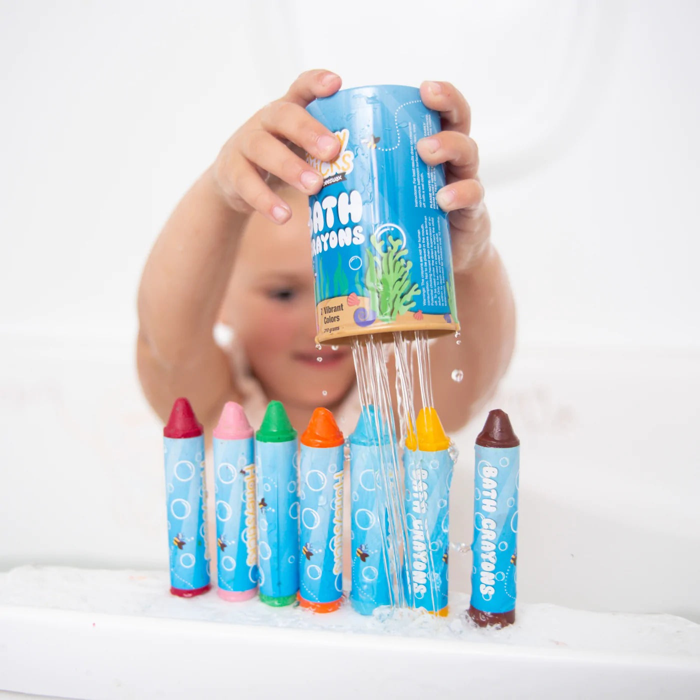 Honeysticks Bath Crayons, Natural Soy & Beeswax Bath Toys available at Bear & Moo