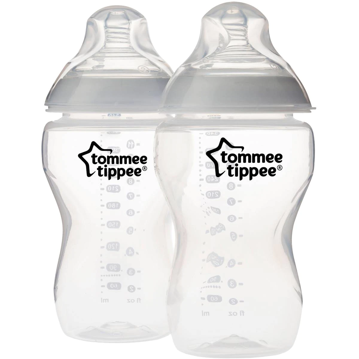 Tommee Tippee Closer to Nature Bottle | 2 Pack 340ml available at Bear & Moo