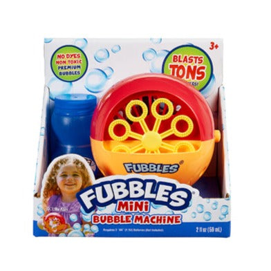 Fubbles Mini Bubble Machine available at Bear & Moo