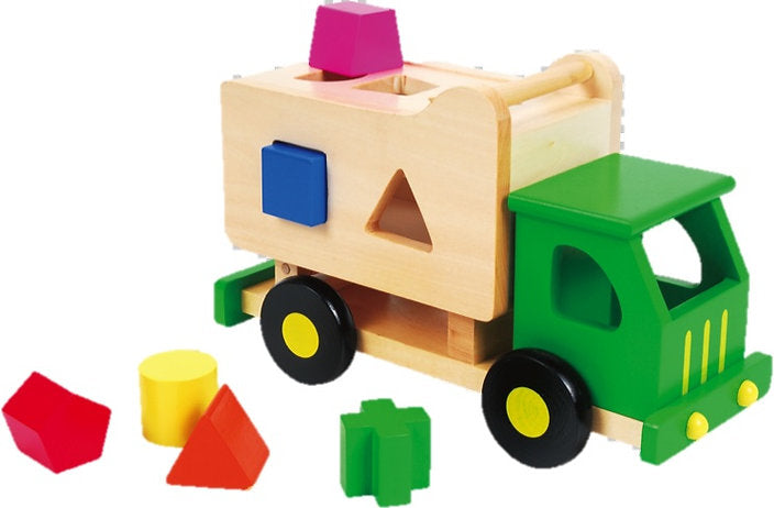 Discoveroo Sort N Tip Garbage Truck available at Bear & Moo