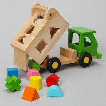 Discoveroo Sort N Tip Garbage Truck available at Bear & Moo