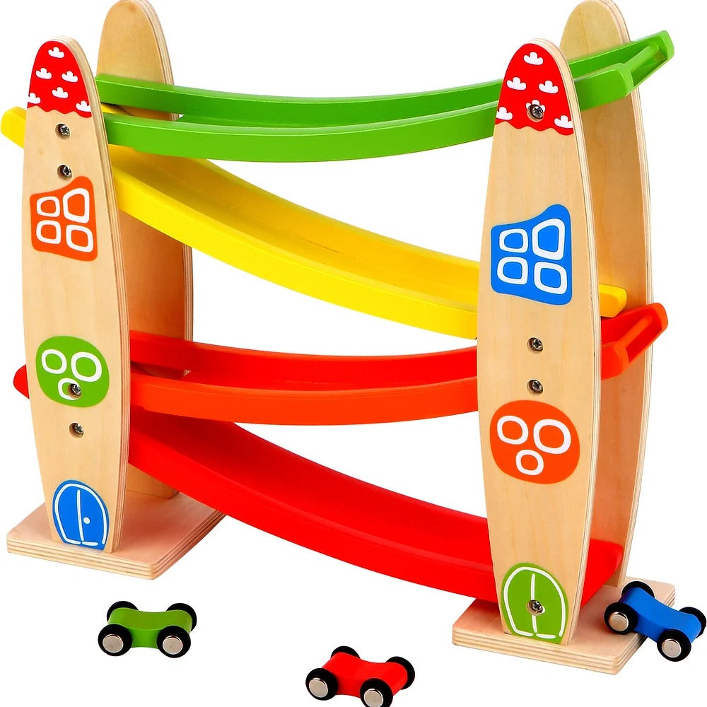 Discoveroo Zig Zag Ramp Racer available at Bear & Moo