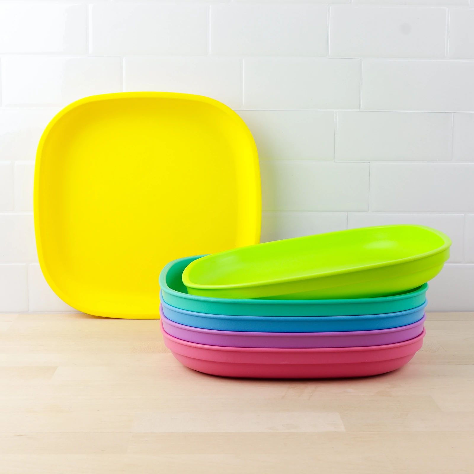 Re-Play Flat Plate | Large Colour Stack from Bear & Moo