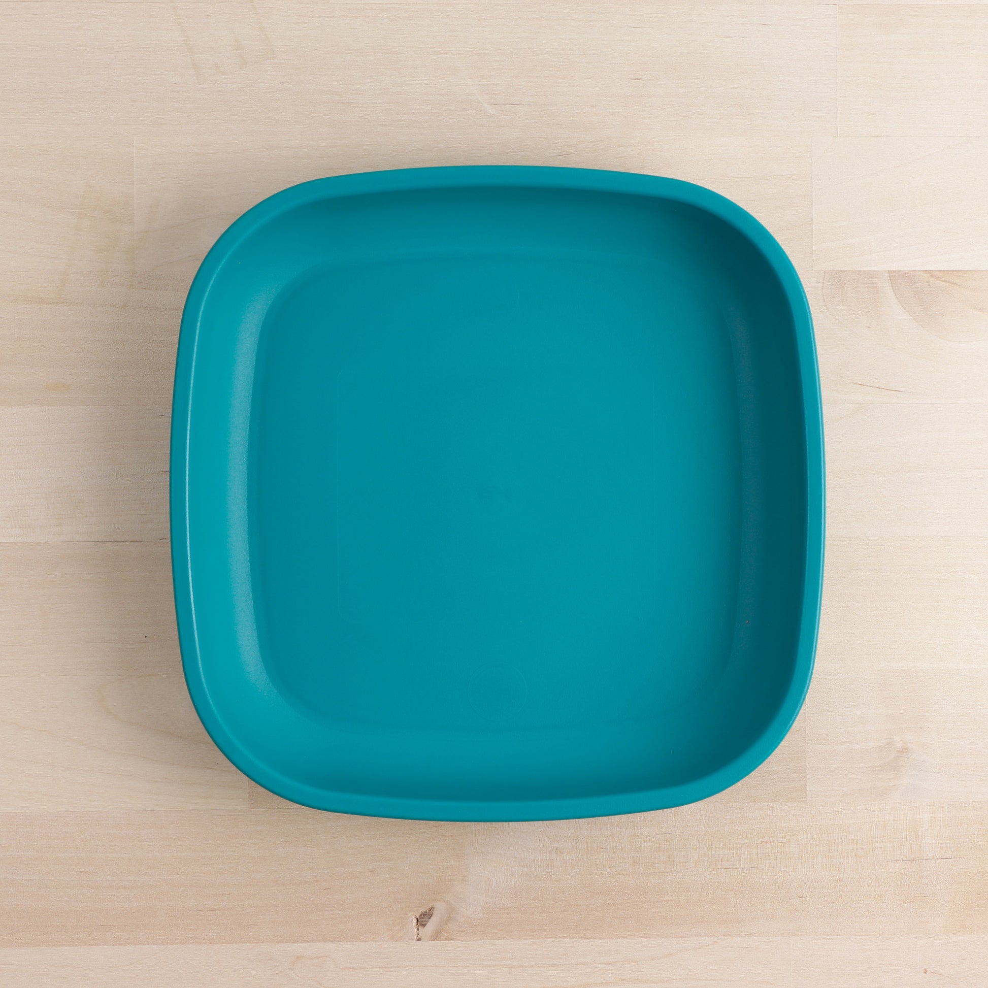 Re-Play Flat Plate | Large in Teal from Bear & Moo