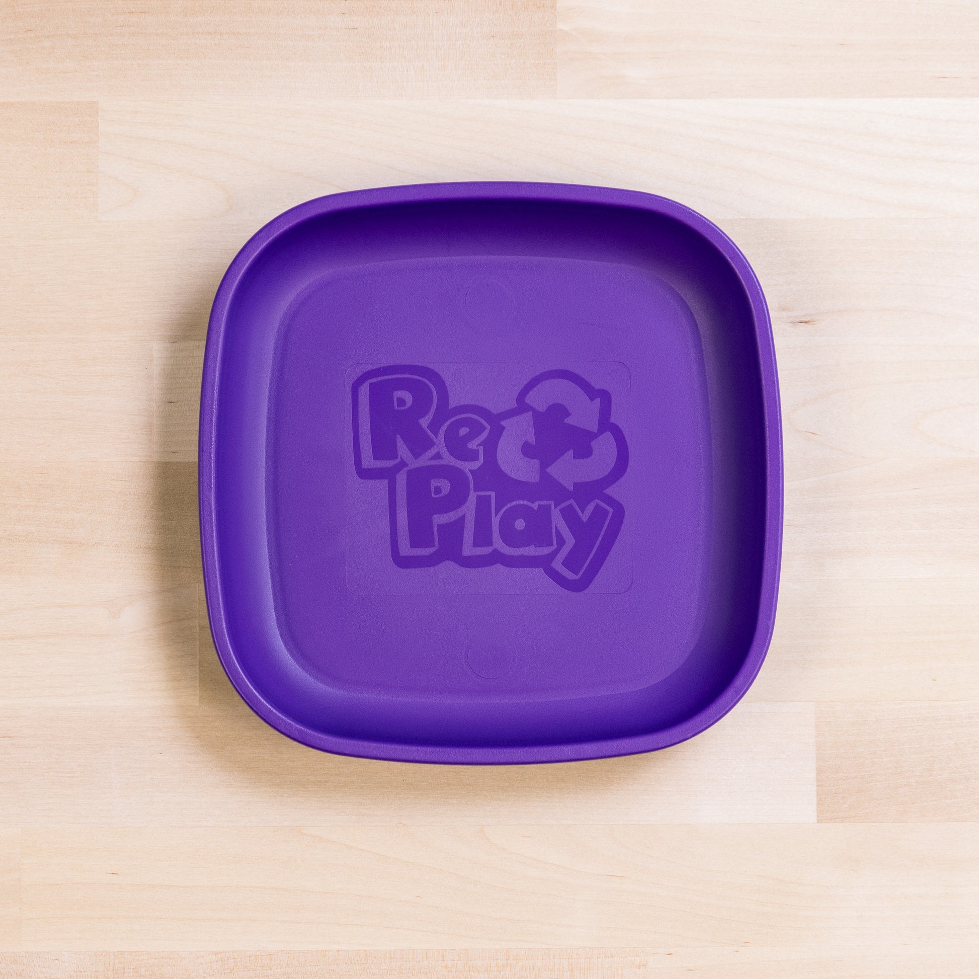 Re-Play Flat Plate Standard Size in Amethyst from Bear & Moo