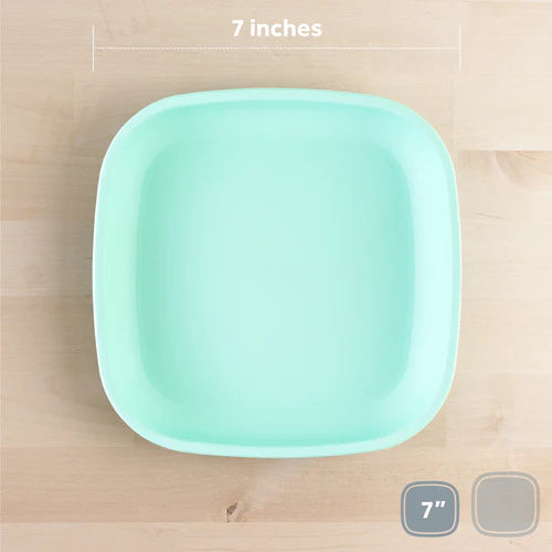 Re-Play Flat Plate Standard Size in Mint from Bear & Moo