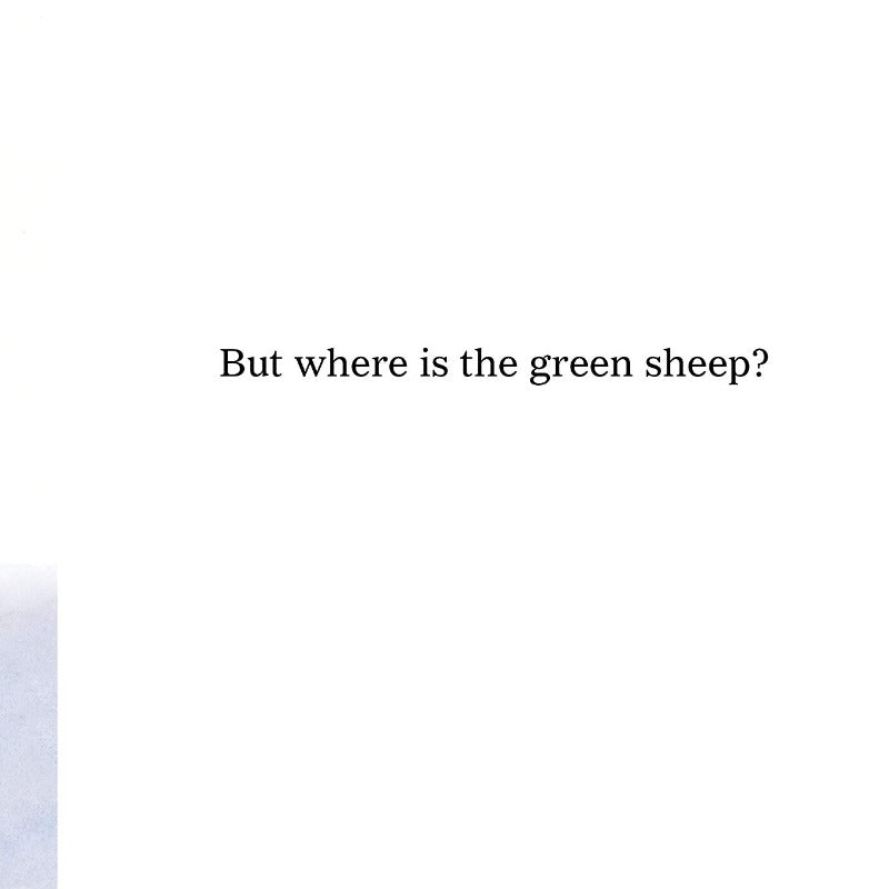 Where is the Green Sheep children's book by Mem Fox and Judy Horacek from Bear & Moo