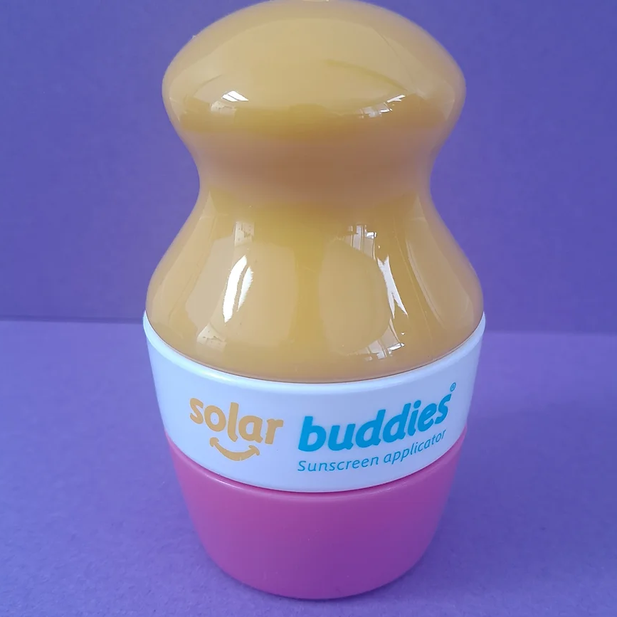 Solar Buddies Applicator in Pink available at Bear & Moo