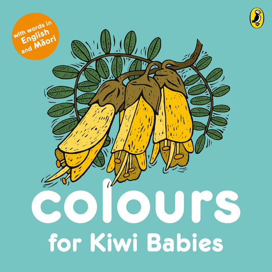 Penguin Books | Colours for Kiwi Babies Board Book from Bear & Moo