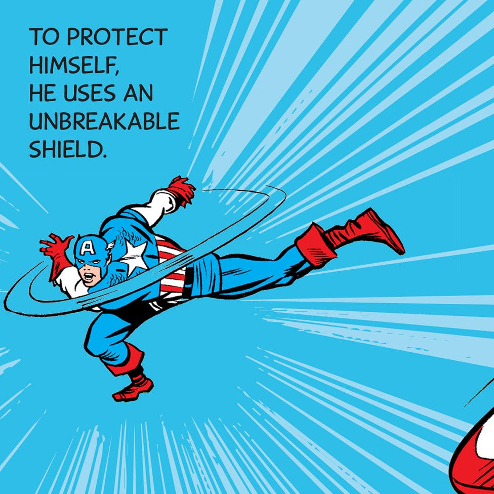 Marvel Comics Captain America Underoos Medium NIP Unused 
