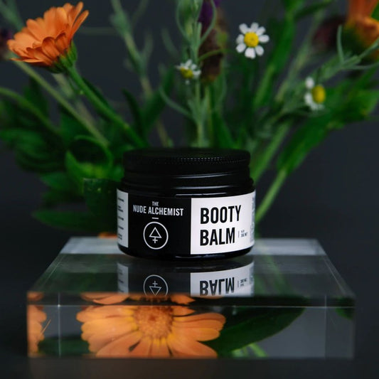 The Nude Alchemist Booty Balm 30ml available at Bear & Moo