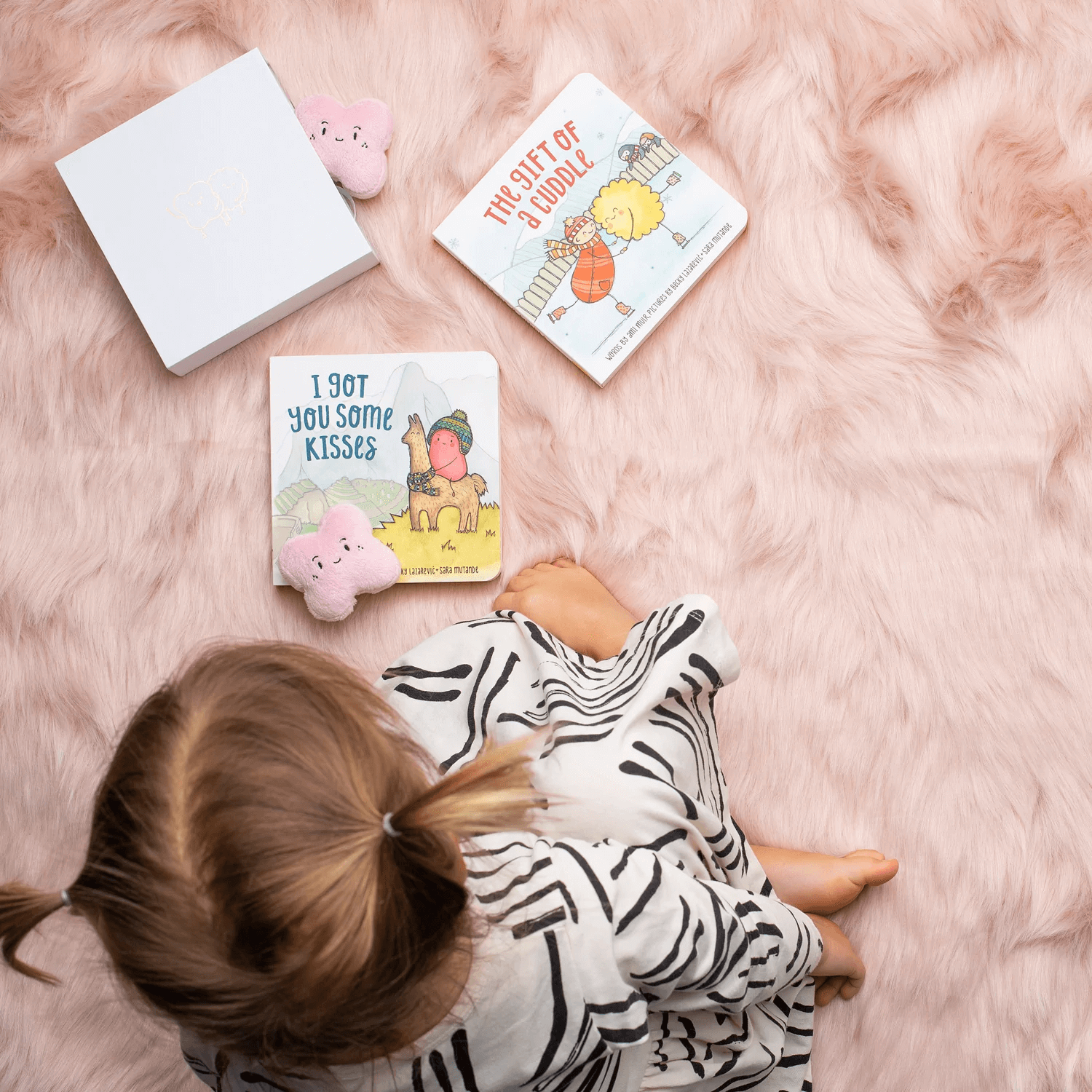 The Kiss Co The Gift of a Cuddle Board Book from Bear & Moo