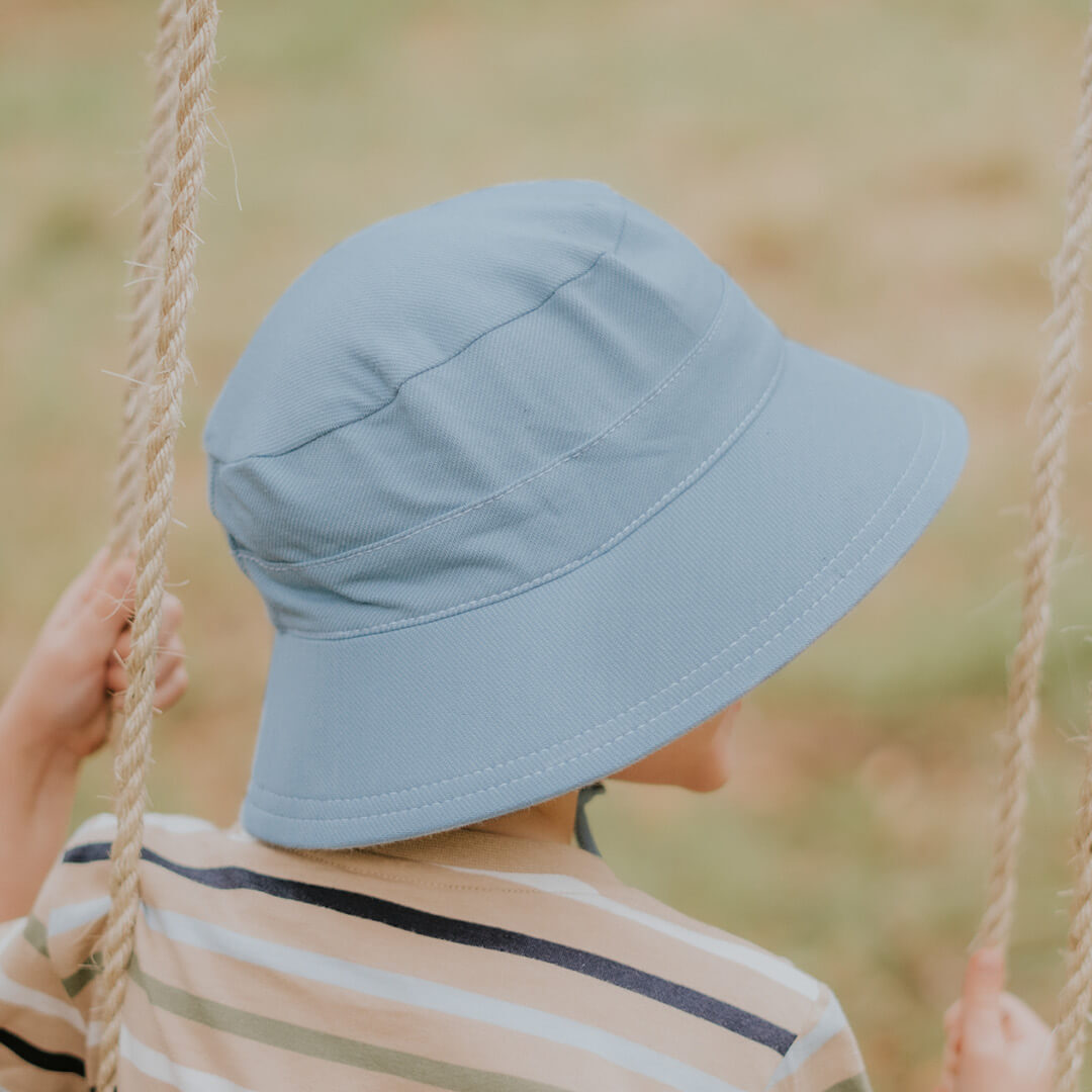 Bedhead Hats Classic Kids Bucket Sun Hat | Chambray available at Bear & Moo