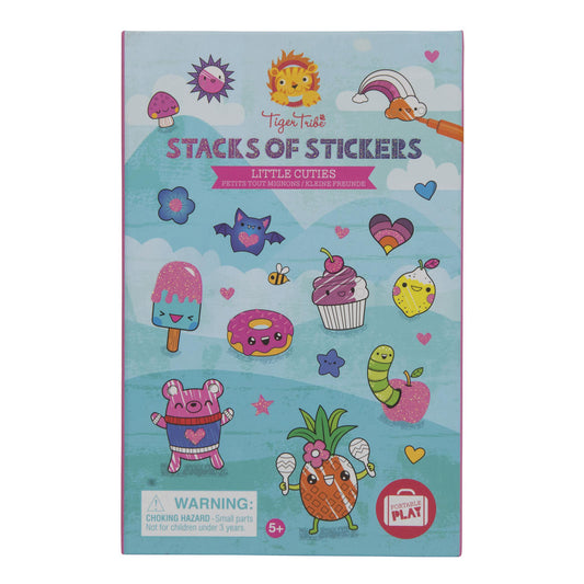 Tiger Tribe Stacks of Stickers | Little Cuties available at Bear & Moo