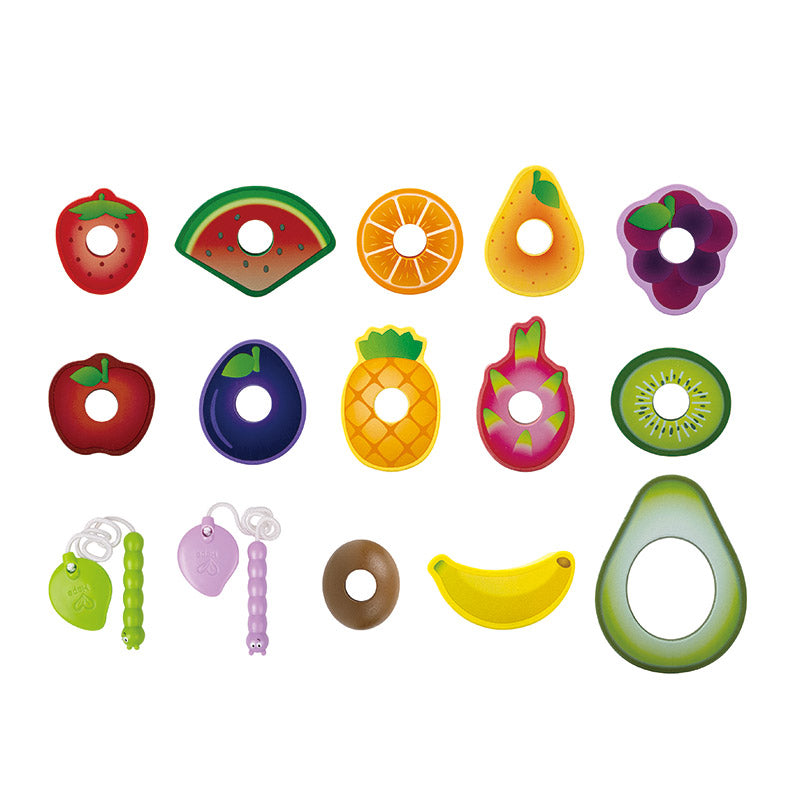 Hape Caterpillar Fruit Feast Set available at Bear & Moo