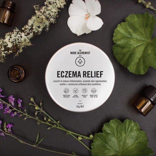 The Nude Alchemist Eczema Relief 50g available at Bear & Moo