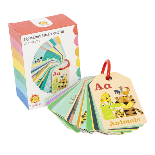 Tiger Tribe Flash Cards ABC Animal available at Bear & Moo