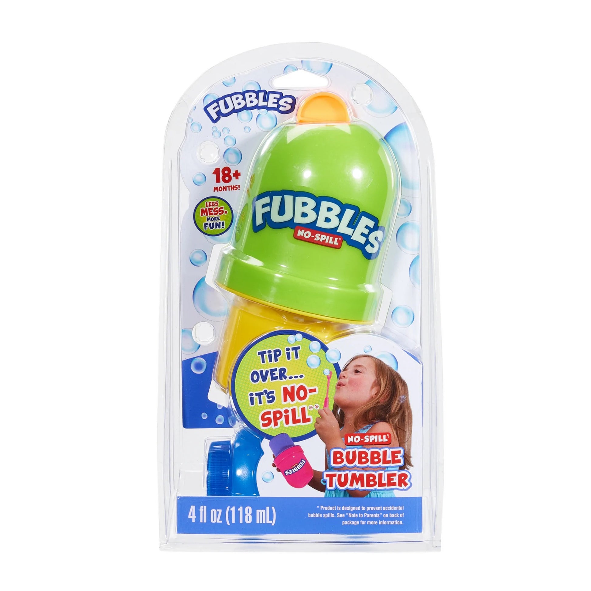 Fubbles No Spill Bubble Tumbler available at Bear & Moo