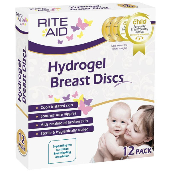 Rite Aid Hydrogel Breast Discs x12 - Helps Heal India