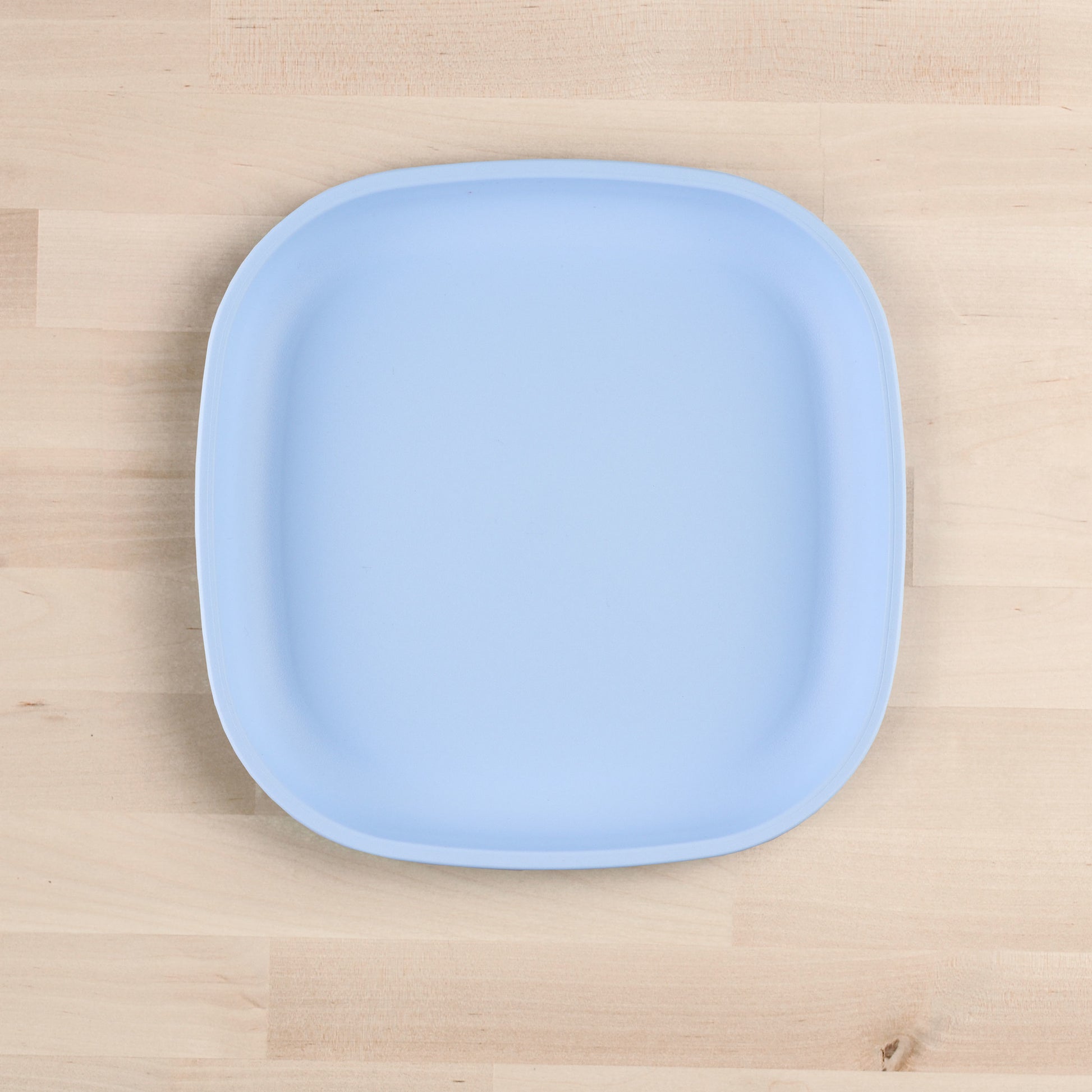 Re-Play Flat Plate | Large in Ice Blue from Bear & Moo