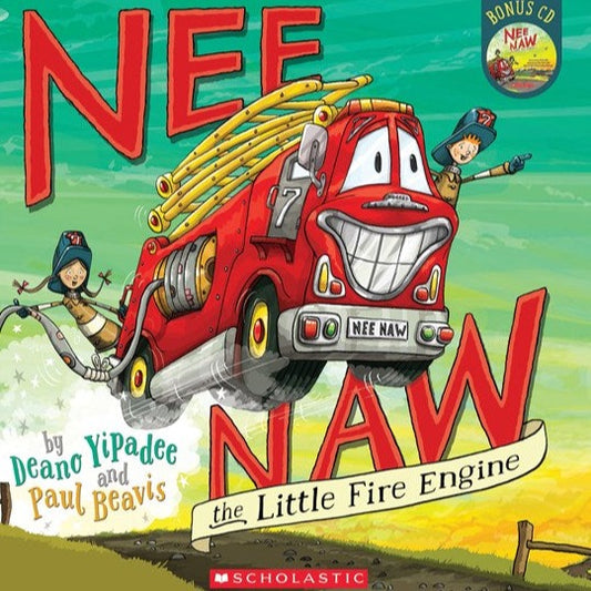 Nee Naw The Little Fire Engine available at Bear & Moo