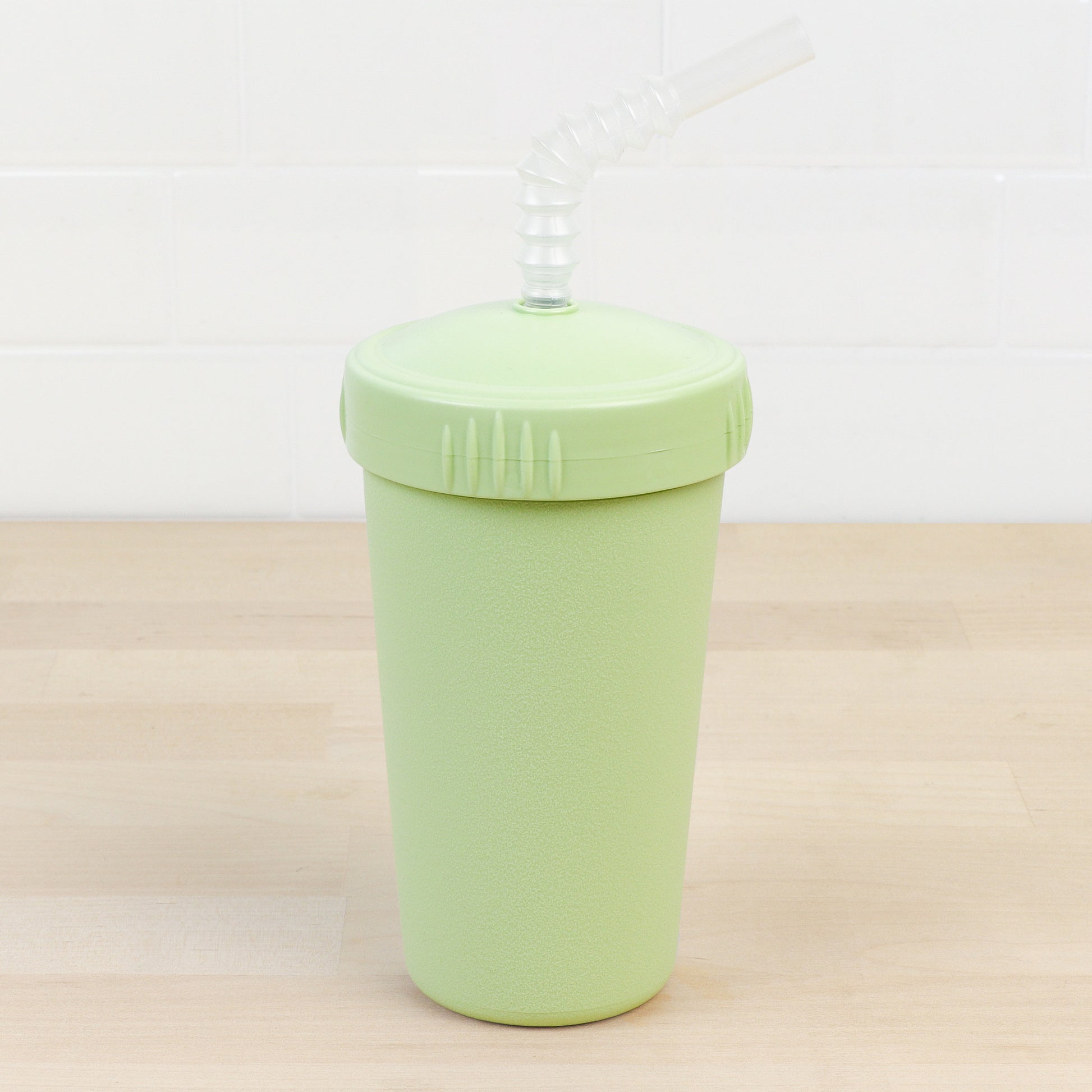 Re-Play Straw Cup in Leaf from Bear & Moo