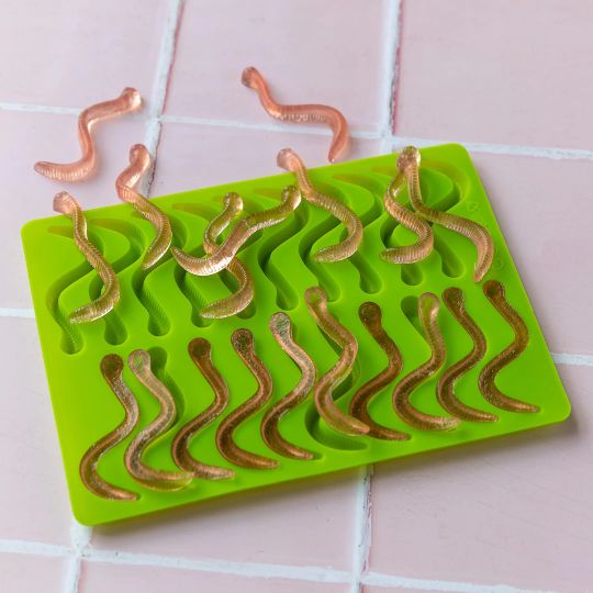 Little Giants Snake Silicone Mould available at Bear & Moo