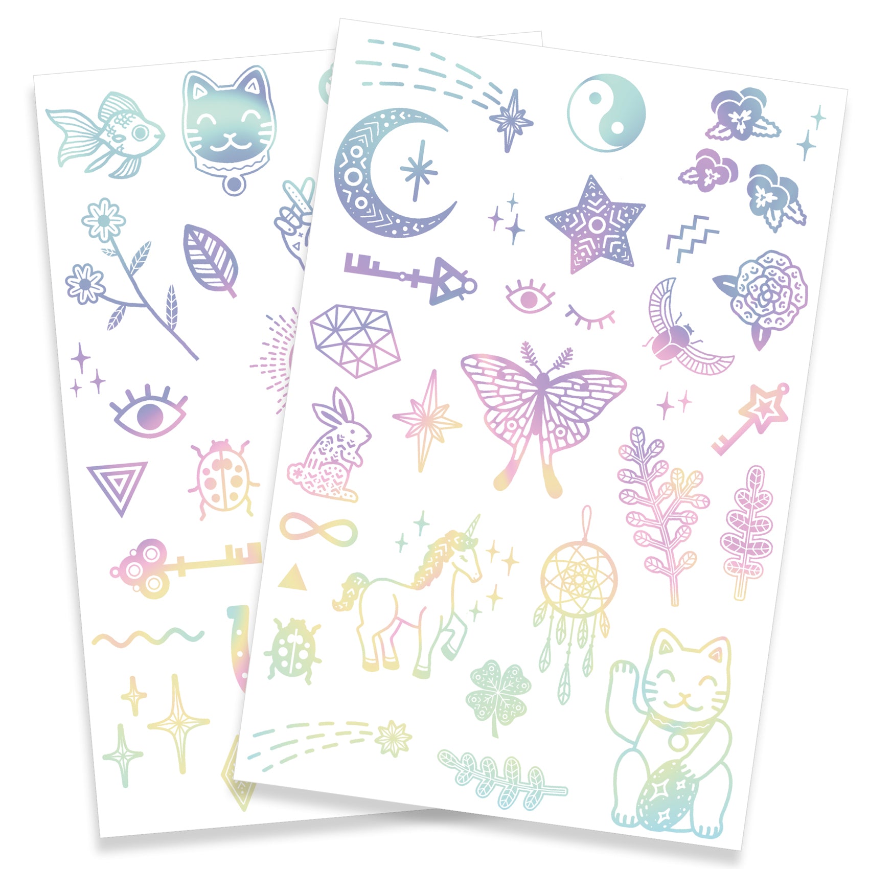 Djeco Lucky Charms Temporary Tattoos available at Bear & Moo