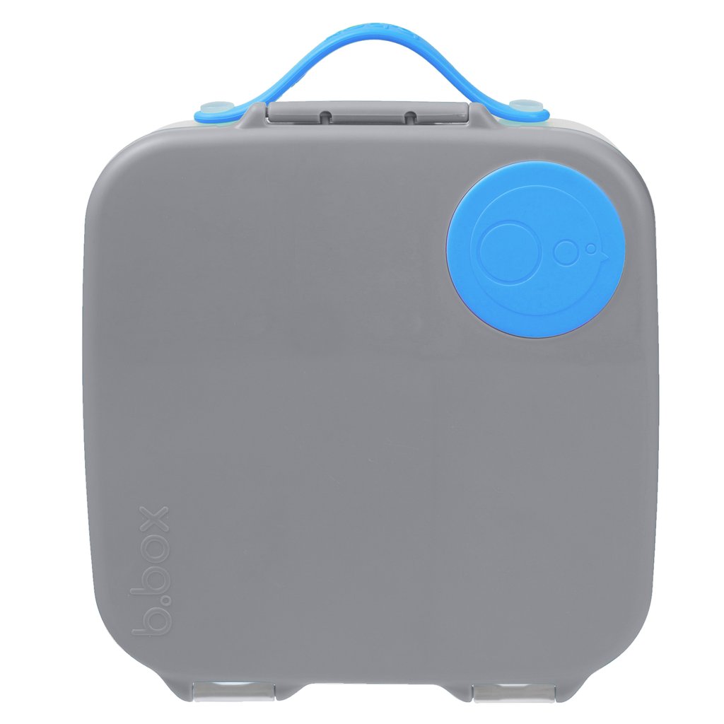 b.box Kids Reusable Lunchbox in Blue Slate available at Bear & Moo