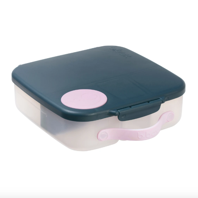 b.box Kids Reusable Lunchbox in Indigo Rose available at Bear & Moo