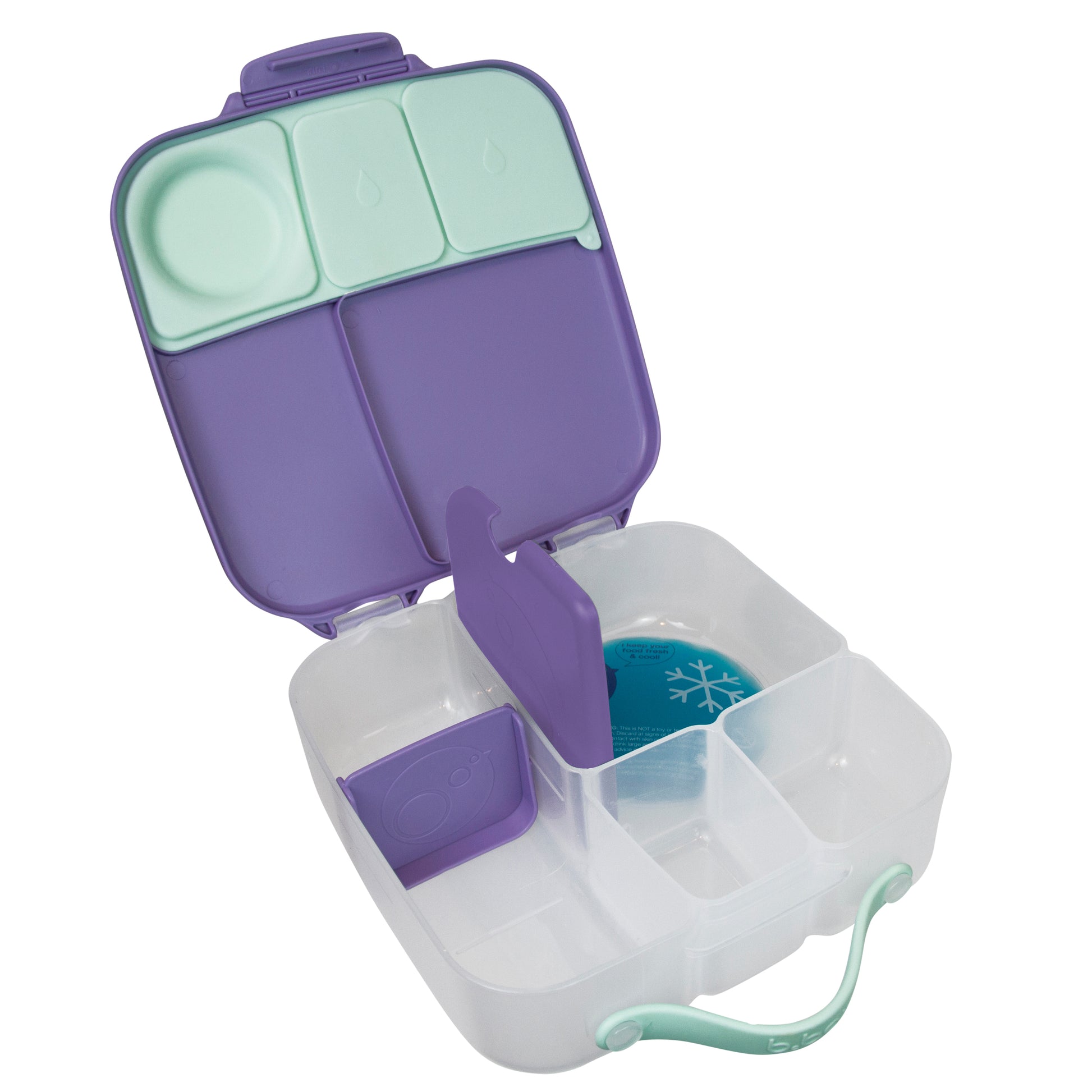 b.box Kids Reusable Lunchbox in Lilac Pop available at Bear & Moo