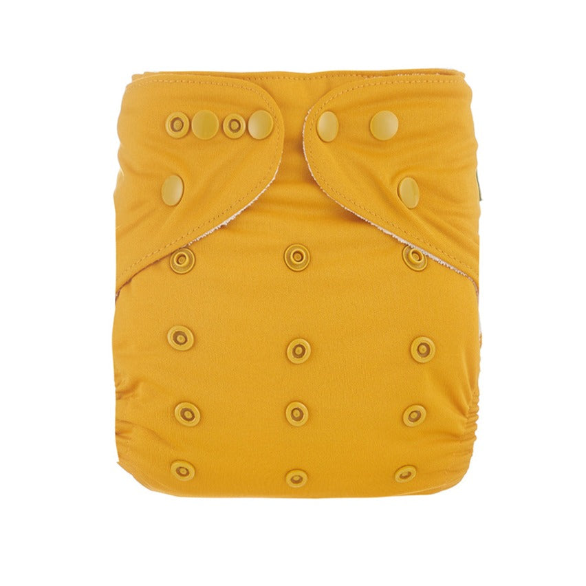 Mustard Reusable Cloth Nappy from Bear & Moo