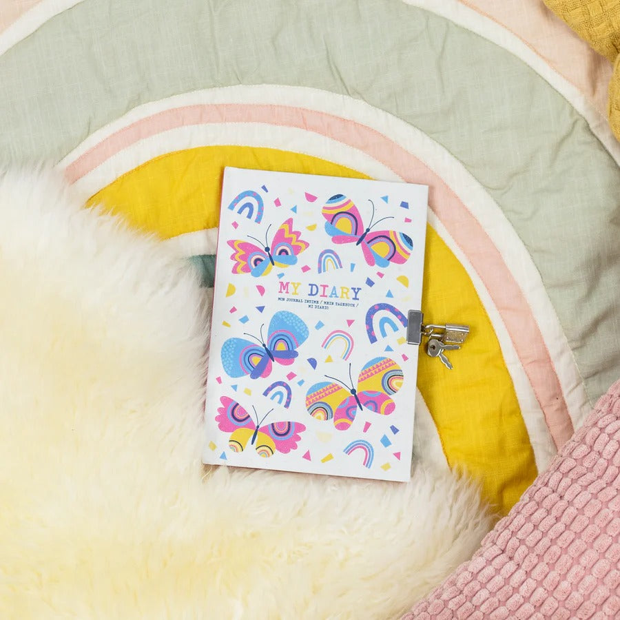 Tiger Tribe My Diary | Butterflies available at Bear & Moo