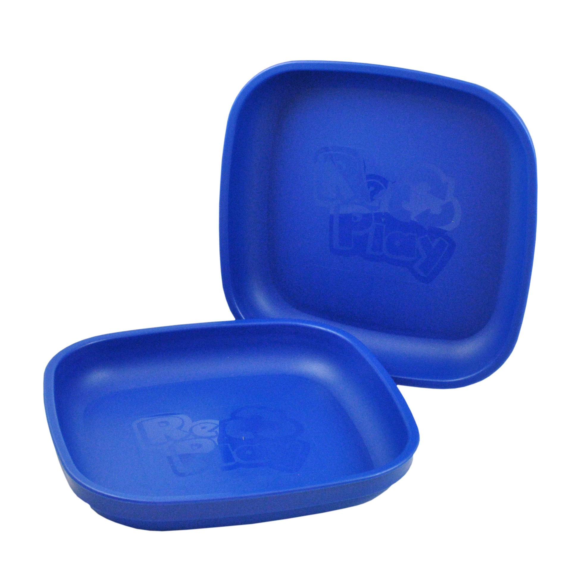 Re-Play Flat Plate Standard Size in Navy Blue from Bear & Moo
