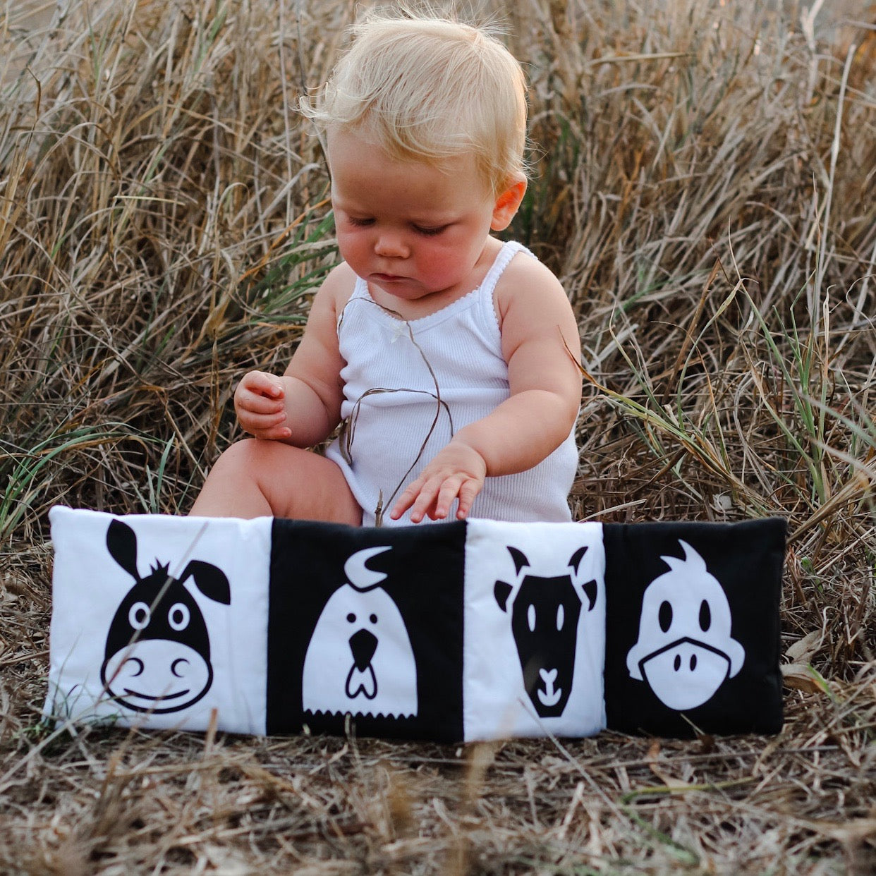 Fold-Out Soft Books | On the Farm by RMS from Bear & Moo