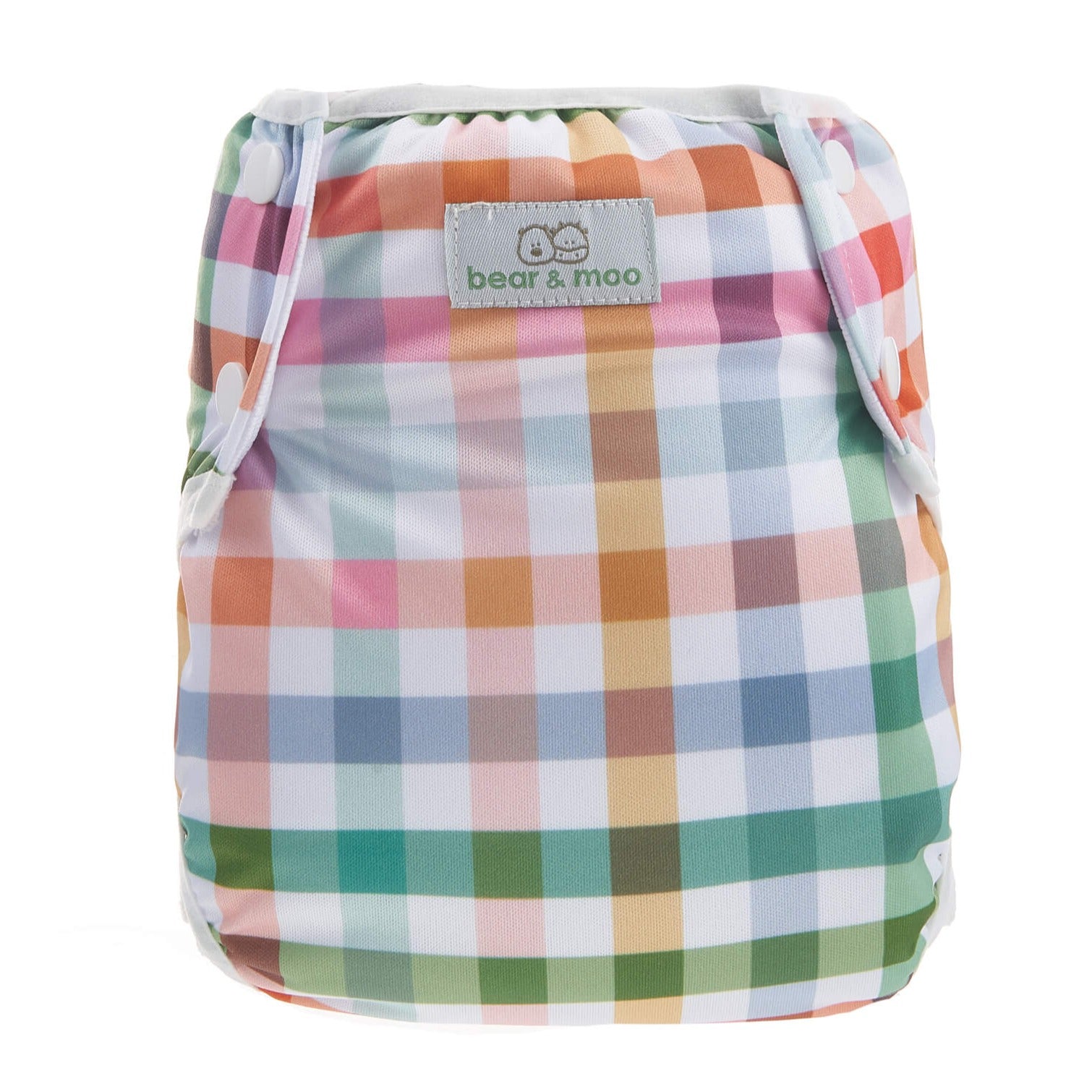 Picnic Gingham Reusable Swim Nappy from Bear & Moo