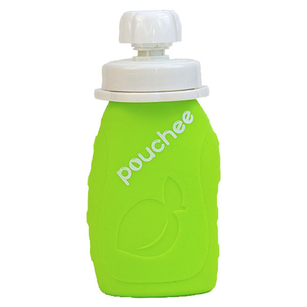 Hungry Cubs Pouchee in Lime Green from Bear and Moo