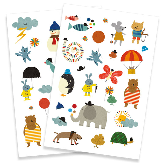Djeco Pretty little Things Temporary Tattoos available at Bear & Moo
