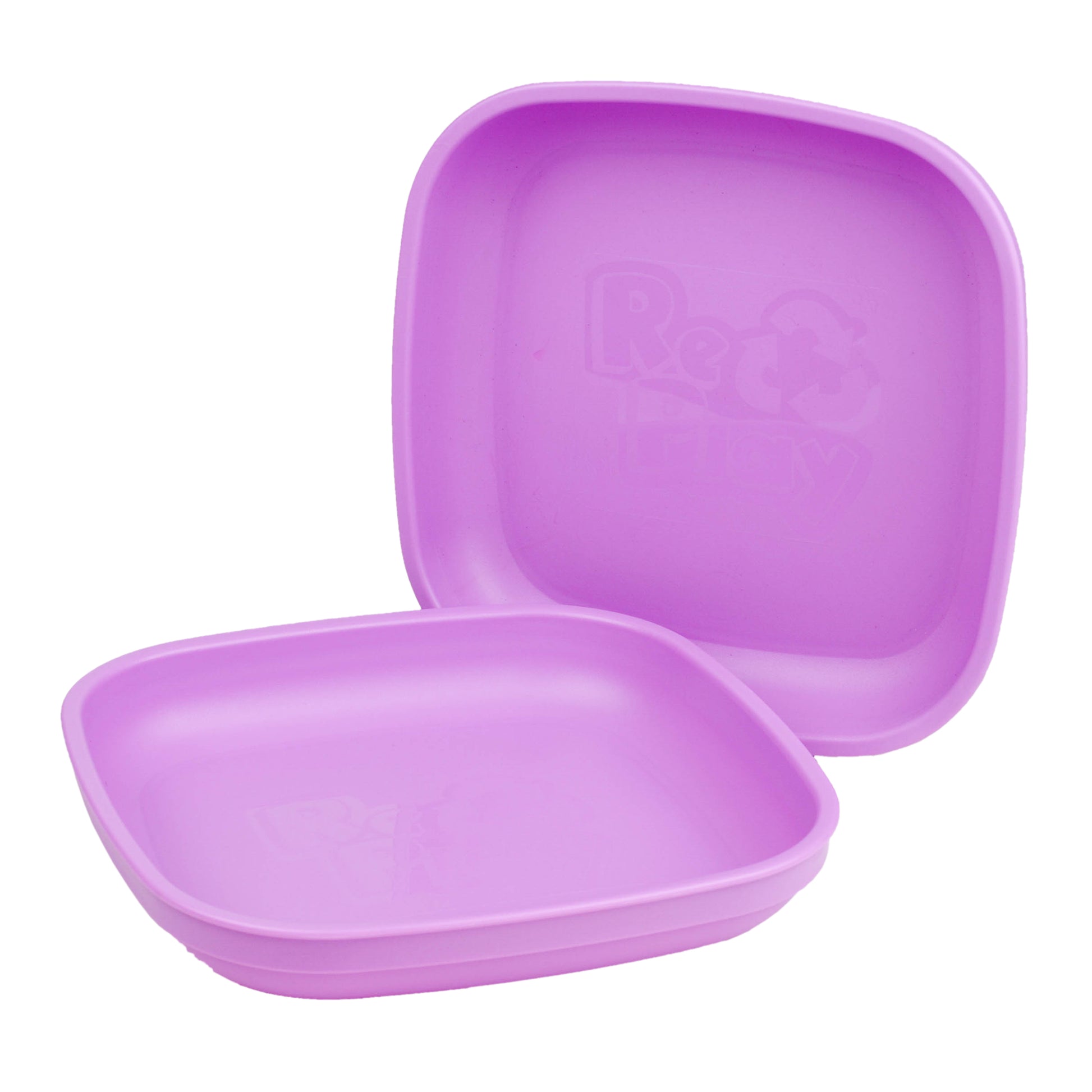 Re-Play Flat Plate Standard Size in Purple from Bear & Moo